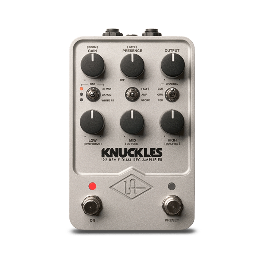 Universal Audio UAFX Knuckles '92 Rev F Dual Rec Amplifier Pedal