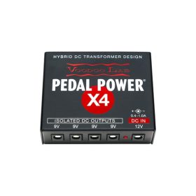 Voodoo Lab Pedal Power X4 4-output Isolated Guitar Pedal Power Supply