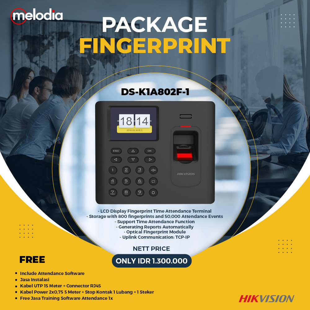 Fingerprint Package 2 DS-KIA802F-1