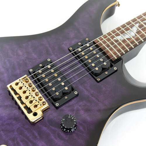 PRS SE PAPB, Paul Allender Purple burst - Gambar 2