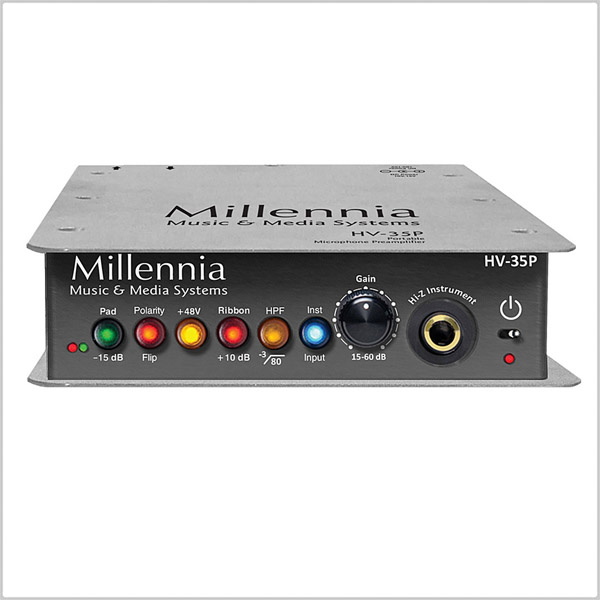 Millennia HV-35P, Portable Mic Preamp
