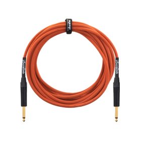 Orange Instrument Cable 10ft Straight