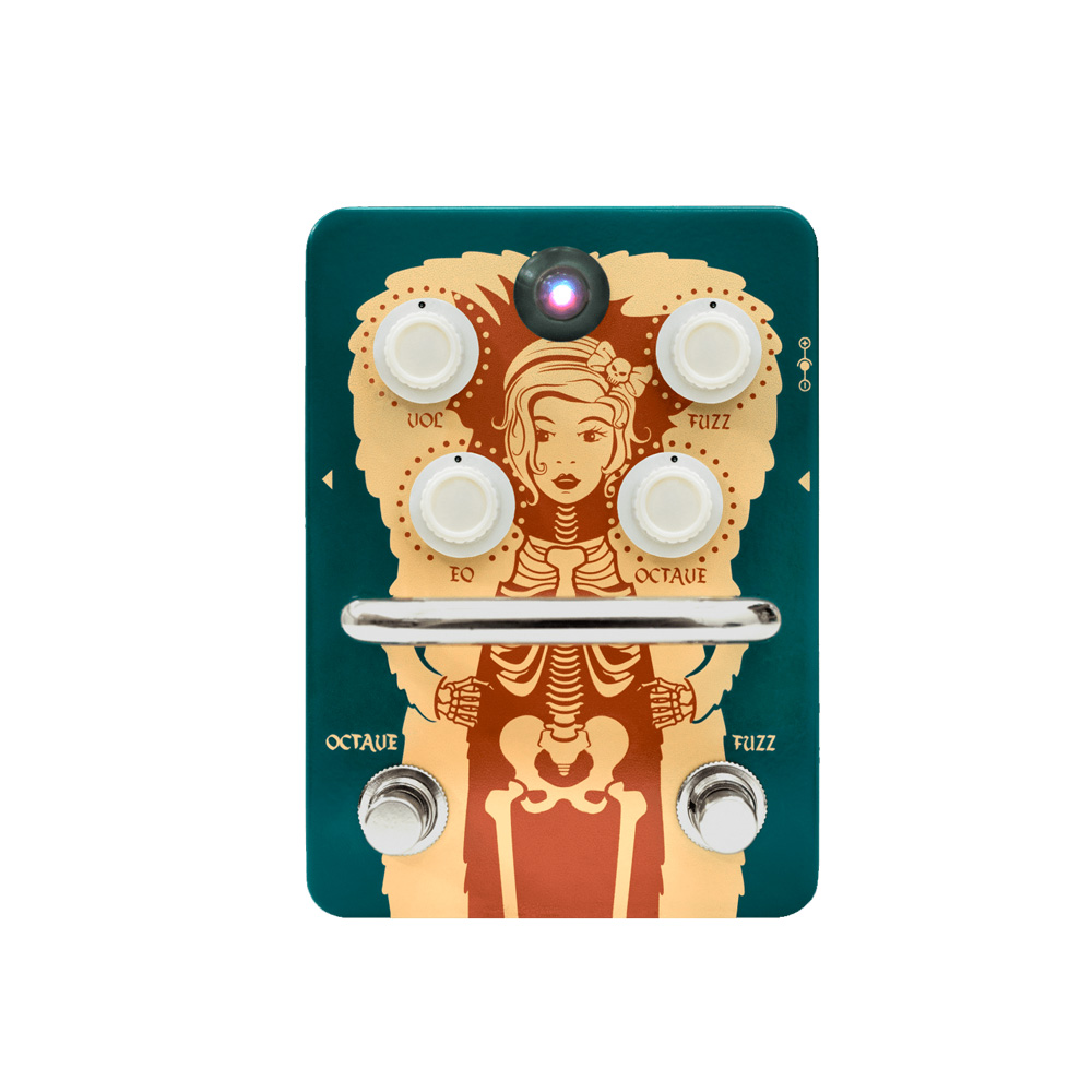 Orange Fur Coat Octave Fuzz Pedal