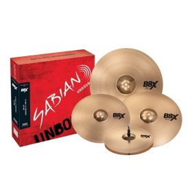 Sabian B8X Performance Cymbal Set - 14/16/20 inch - with Free 18 inch Crash
