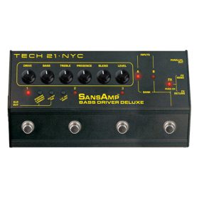Tech 21 BSDR-DLX, Sans Amp Bass Driver Deluxe