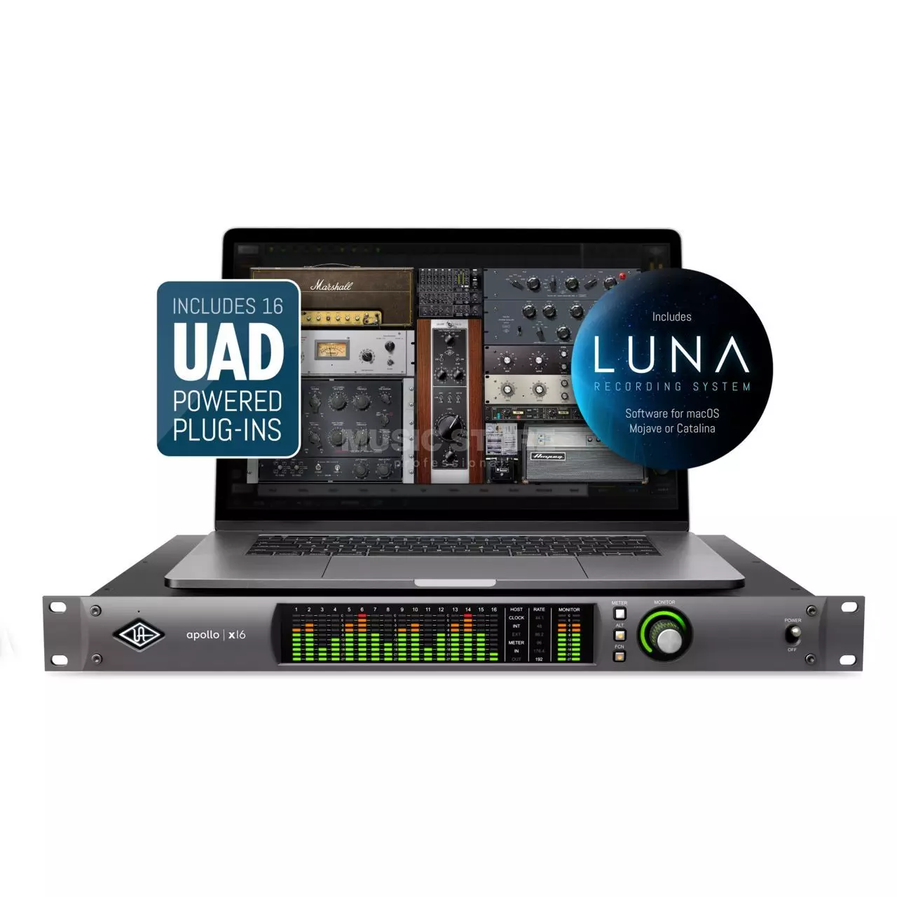 Universal Audio Apollo X16 - Heritage Edition - Gambar 2