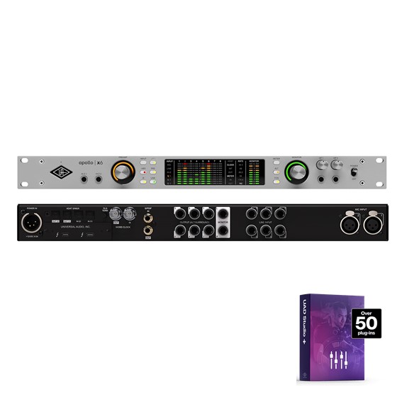 Universal Audio Apollo x6 Gen 2 Studio+ Thunderbolt 3 Audio Interface with UAD DSP