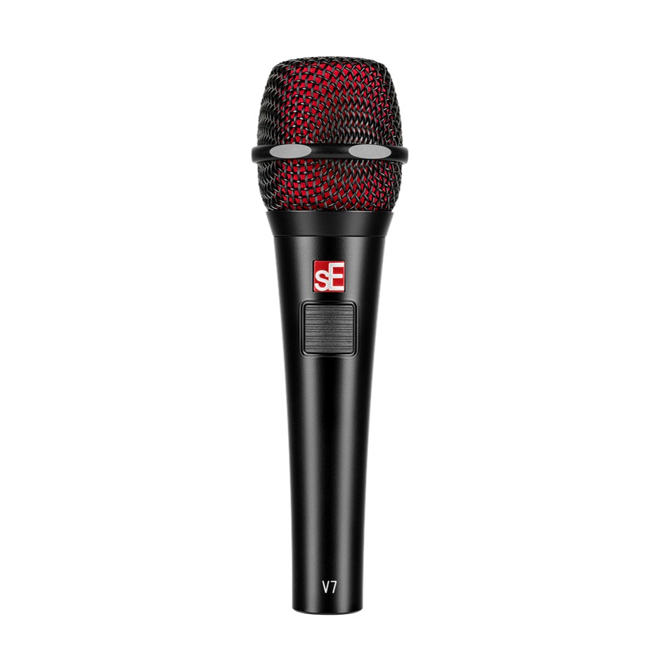 sE Electronics V7 PTT Supercardioid Talkback Dynamic Handheld Vocal Microphone