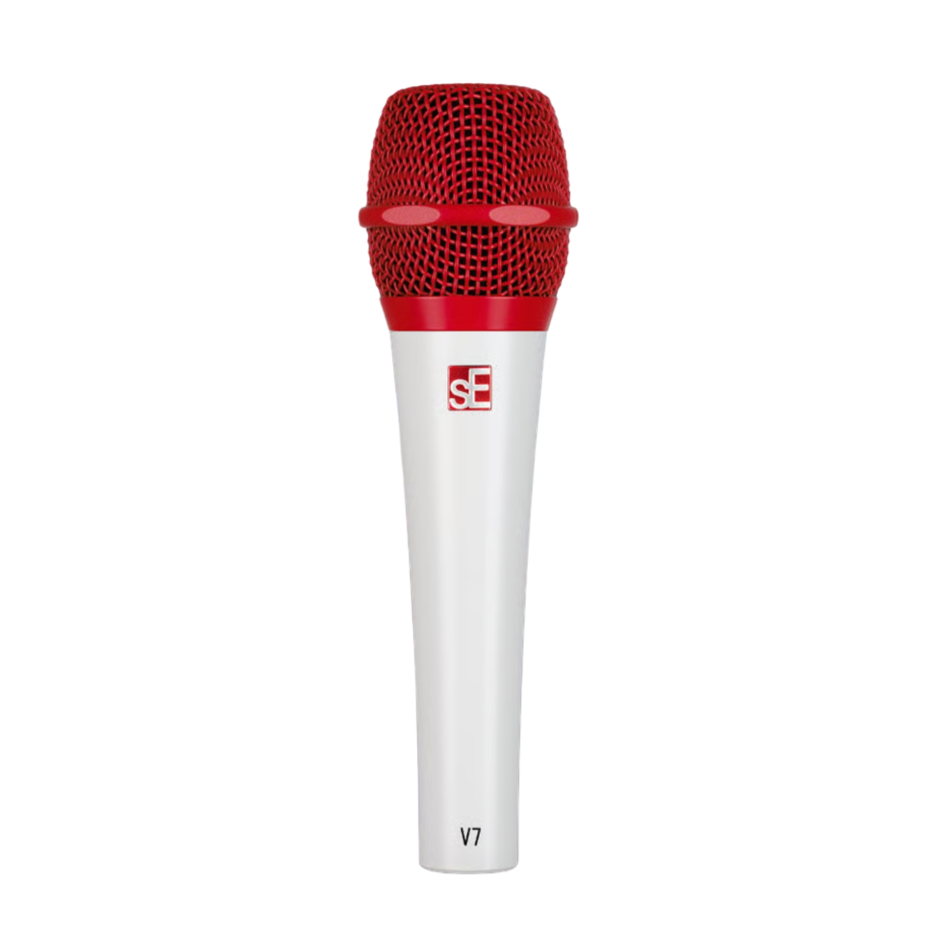 sE Electronics V7 Supercardioid Dynamic Handheld Vocal Microphone - White