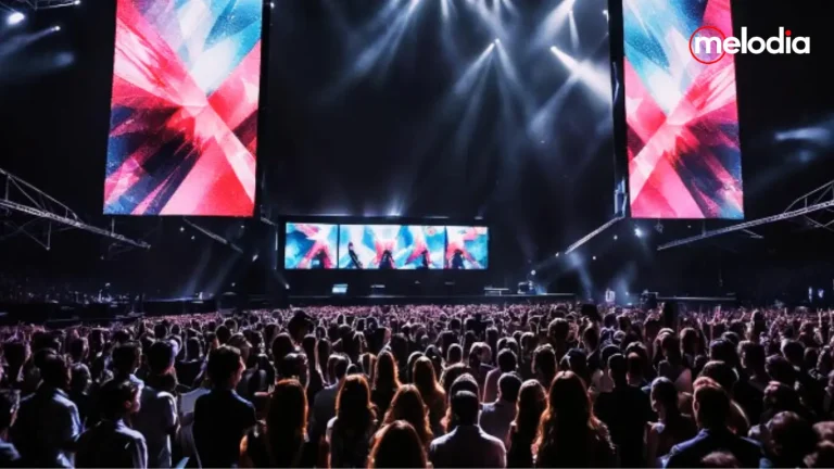 LED Videotron dalam Konser Musik